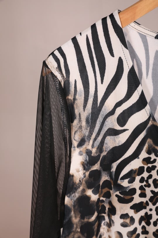 **ROBE IMPRIME LEOPARD 54/56