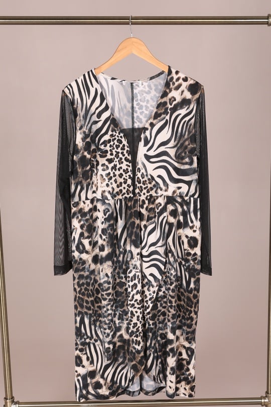 **ROBE IMPRIME LEOPARD 54/56