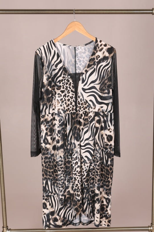 **ROBE IMPRIME LEOPARD 54/56