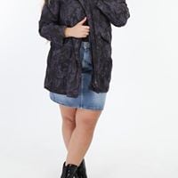 VESTE VIOLETTE 46/48