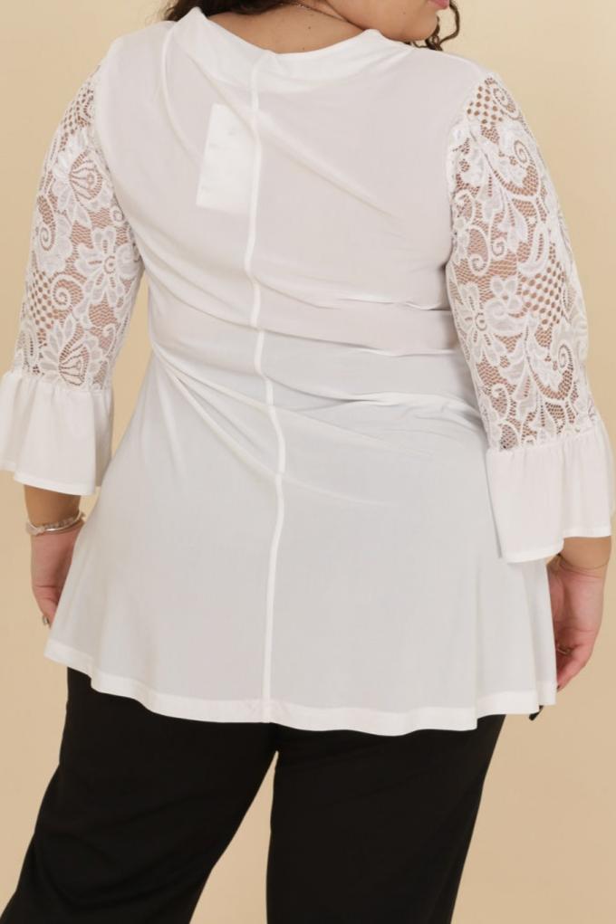 TUNIQUE BLANCHE 46/48