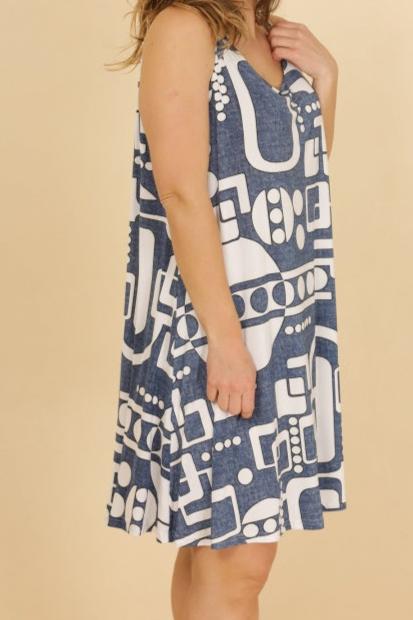 ***ROBE BLEU JEAN 58/60