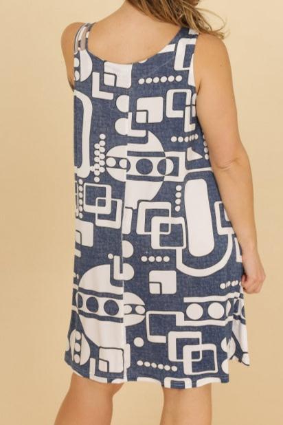 ***ROBE BLEU JEAN 58/60