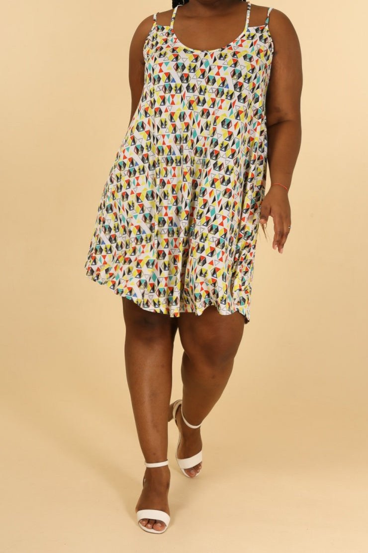 ROBE/TUNIQUE A BRETELLES 46/48