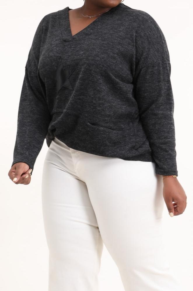 PULL GRIS 58/60