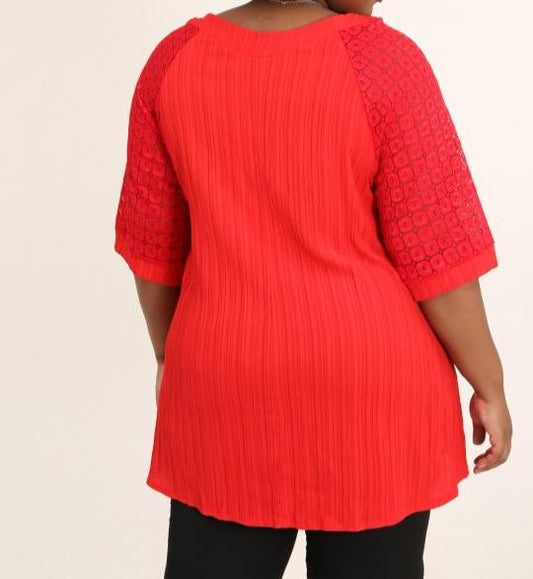 tunique rouge 46/48