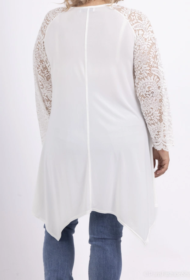 TUNIQUE BLANCHE 46/48