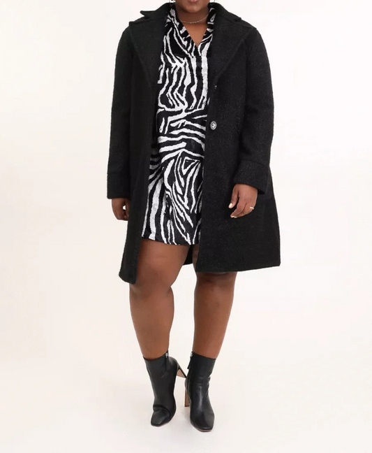MANTEAU NOIR 46/48
