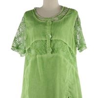 *** TUNIQUE VERTE 2 EN 1 TAILLE 52