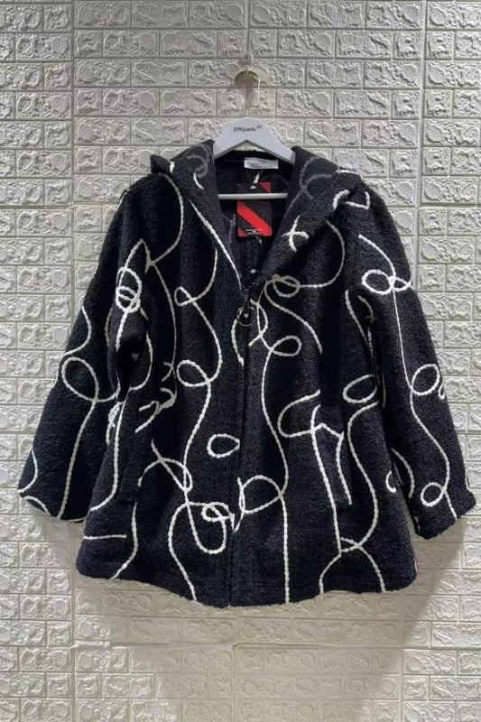 VESTE POLAIRE NOIRE TAILLE 50/52